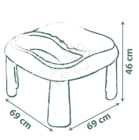 Domečky s pískovištěm - Set domeček Přátel a stolek na vodu a písek Friends House Life Smoby - 20