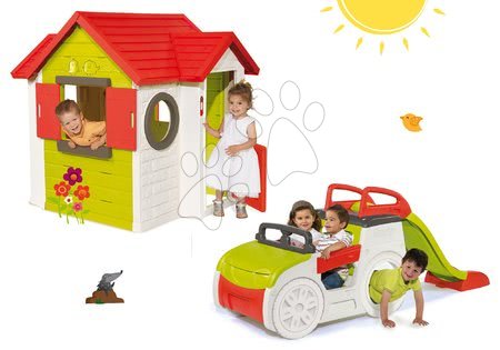 Preliezačky sety - Set preliezačka Adventure Car Smoby - 35