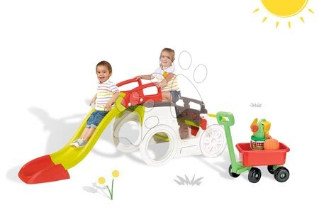 Climbing play structures for kids - Adventure Car Smoby Climbing Climber Set - 18