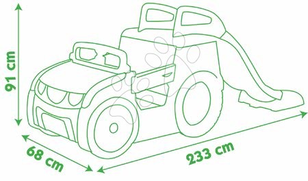 Cățărătoare pentru copii - Căţărătoare Adventure Car Smoby - 10