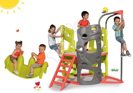 Climbing play structures for kids - Multiactivity Climbing Tower Smoby Climbing Climber Set - 17