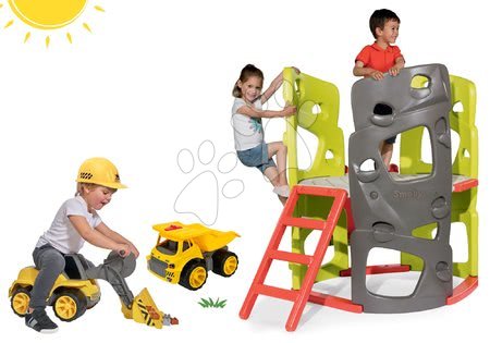 Klettergerüste Sets - Klettergerüst-Set Multiactivity Climbing Tower Smoby  - 31