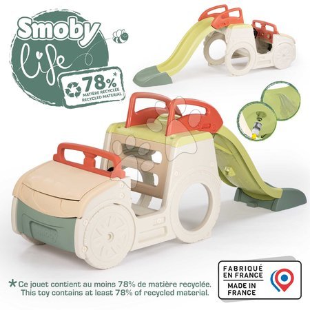 Cabanes avec mur d'escalade - Set de maison Amis et toboggan Auto Friends House Life Smoby - 12