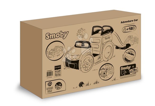 Cabanes avec mur d'escalade - Set de maison Amis et toboggan Auto Friends House Life Smoby - 24