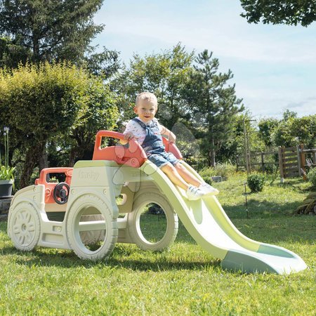 Domki z placem zabaw - Zestaw domku Przyjaciół i zjeżdżalnia Auto Friends House Life Smoby - 17