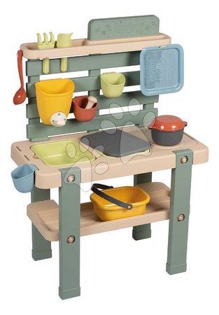 Cabanes avec toboggan - Maison avec cuisine et jardin Friends House Life Smoby - 10