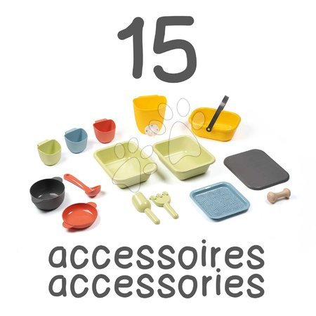 Cabanes avec toboggan - Maison avec cuisine et jardin Friends House Life Smoby - 24