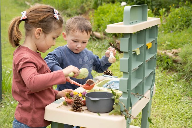 Cabanes avec toboggan - Maison avec cuisine et jardin Friends House Life Smoby - 25