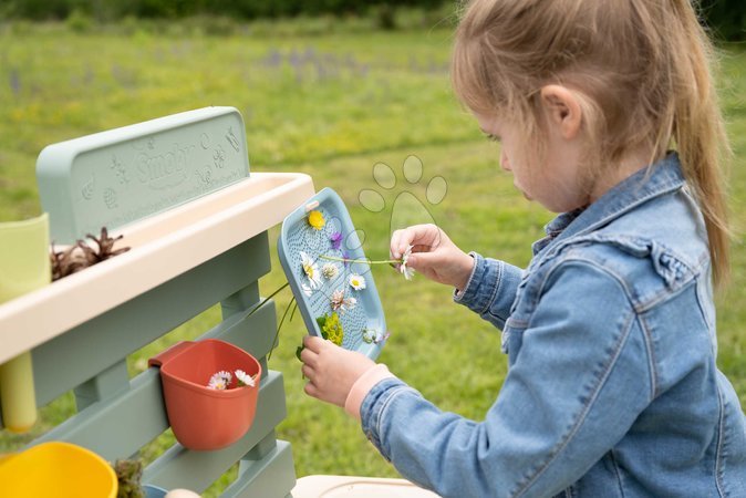 Kleine Spielhäuser mit Rutsche - Spielhaus mit Küche und Garten Friends House Life Smoby - 28