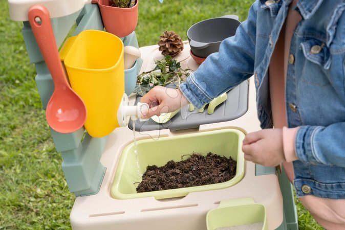 Bucătării simple de jucărie - Bucătărie pentru grădinar Mud Kitchen Life Smoby - 4