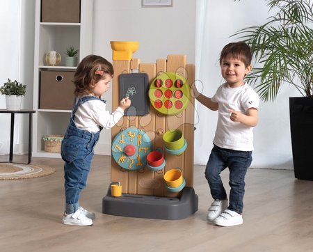 Circuits à eau pour enfants - Mur d'activités réversible avec 6 activités sportives Activity Wall Smoby - 7