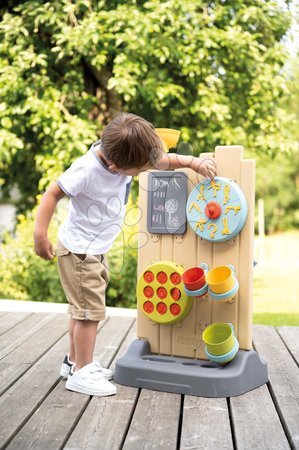 Circuits à eau pour enfants - Mur d'activités réversible avec 6 activités sportives Activity Wall Smoby - 9