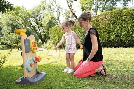 Pedal ride-on sets - Set tractor for pedaling and play wall with 6 activities Builder Max Tractor Smoby - 25