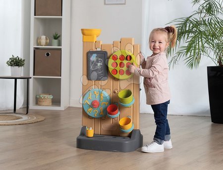 Circuits à eau pour enfants - Mur d'activités réversible avec 6 activités sportives Activity Wall Smoby - 12