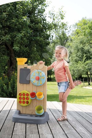 Circuits à eau pour enfants - Mur d'activités réversible avec 6 activités sportives Activity Wall Smoby - 13