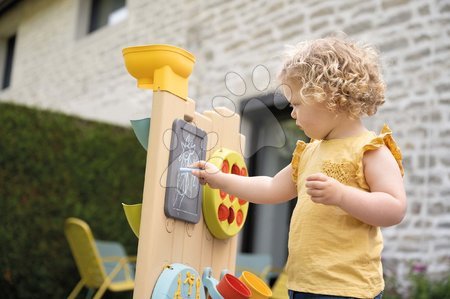 Špeciálne len u nás - Domček Priateľov ekologický s posedením pri hracej stene v prírodných farbách Friends House Evo Playhouse Green Smoby - 20