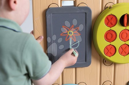 Circuits à eau pour enfants - Mur d'activités réversible avec 6 activités sportives Activity Wall Smoby - 16