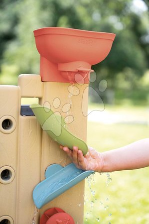 Kleine Spielhäuser mit Rutsche - Spielhaus mit Küche und Garten Friends House Life Smoby - 25