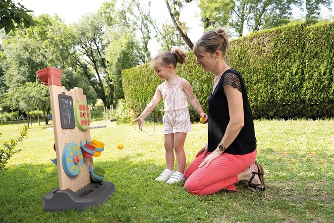 Kleine Spielhäuser mit Rutsche - Spielhaus mit Küche und Garten Friends House Life Smoby - 29