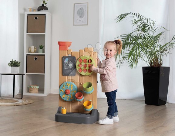 Sportspiele für die Kleinsten - Spielwand mit Ball und Wasser Activity Wall Life Smoby - 15