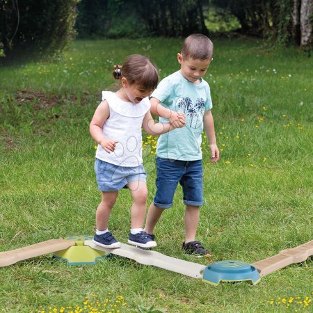 Sports et jeux pour le jardin - Parcours d'aventure avec 4 chemins Adventure Course Life Smoby_1