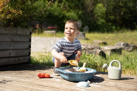 Sandkästen für Kinder - Ökologischer Muschelsandkasten mit Formen Mini Sand Pit Green Smoby - 6