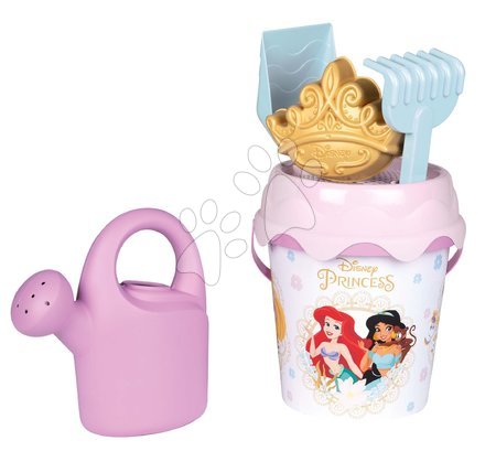Hračky do písku - Kbelík set Disney Princess Garnished Bucket Box Smoby
