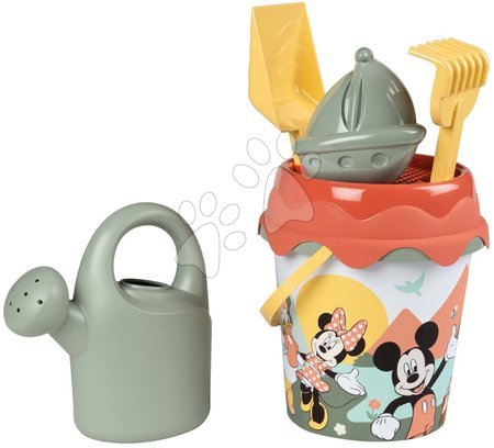 Sand buckets - Eco-friendly Mickey Garnished Bucket Green Smoby - 2