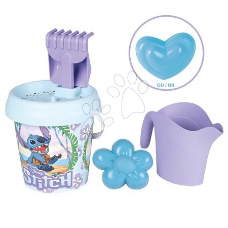 Outdoor toys and games | Page 4 - Bucket set Stitch Medium Garnished Bucket Life Smoby