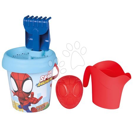 Hračky a hry na zahradu od výrobce Smoby | Strana 7 - Kbelík set Spidey Medium Garnished Bucket Life Smoby