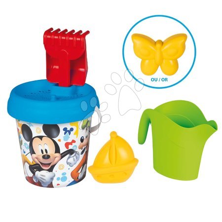 Juguetes y juegos para el jardín | Página 10 - Vedro set Mickey Mediano Cubo Decorado Vida Smoby