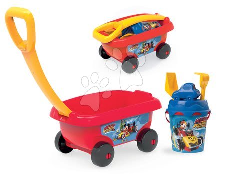 Sand carts and wheelbarrows - Mickey Smoby Pull-Along Cart - 2