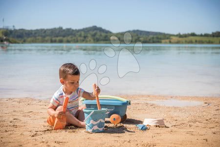 Kolečka do písku - Vozík na tahání z cukrové třtiny Bio Sugar Cane Beach Cart Smoby - 9