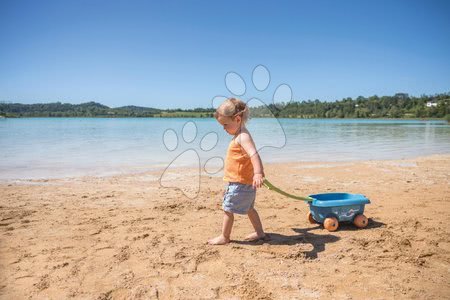 Kolečka do písku - Vozík na tahání z cukrové třtiny Bio Sugar Cane Beach Cart Smoby - 11