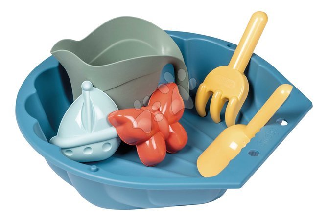 Outdoor toys and games | Page 3 - Sandpit shell with watering can Mini Sand Pit Life Smoby