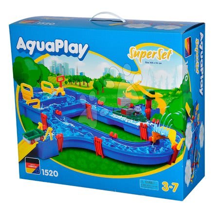 Circuits à eau pour enfants - Voie d'eau Superset AquaPlay - 12