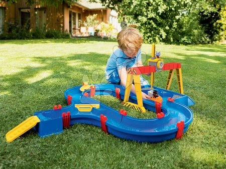 Circuits à eau pour enfants - Voie d'eau Container Port AquaPlay - 3