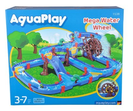 Vodne steze za otroke - Vodna steza Mega Water Wheel AquaPlay - 3