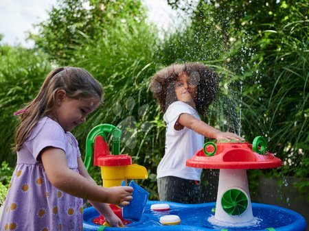 Playhouses with waterway - Set domček meteorologická stanica s vodnou dráhou stôl Amphie Štyri ročné obdobia 4 Seasons Playhouse Smoby - 11