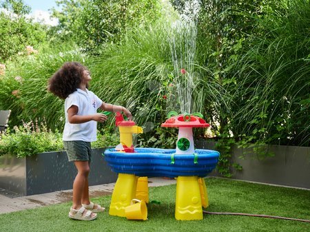 Playhouses with waterway - Set domček meteorologická stanica s vodnou dráhou stôl Amphie Štyri ročné obdobia 4 Seasons Playhouse Smoby - 14