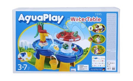 Playhouses with waterway - Set domček meteorologická stanica s vodnou dráhou stôl Amphie Štyri ročné obdobia 4 Seasons Playhouse Smoby - 30