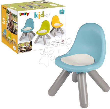 Dětský záhradní nábytek - Židle pro děti Kid Chair Blue Smoby - 2