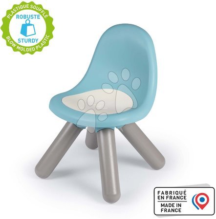 Dětský záhradní nábytek - Židle pro děti Kid Chair Blue Smoby - 3