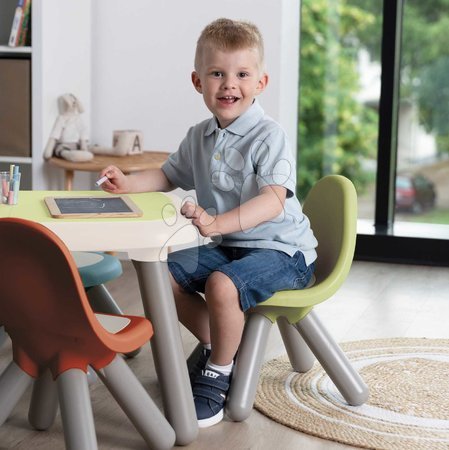 Kleine Spielhäuser mit Rutsche - Spielhaus mit Küche und Garten Friends House Life Smoby - 25