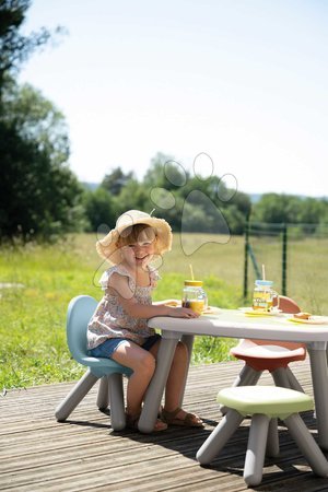 Kleine Spielhäuser mit Rutsche - Spielhaus mit Küche und Garten Friends House Life Smoby - 26