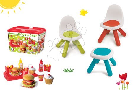 Dječji vrtni namještaj setovi - Set stolić Piknik s dvije stolice KidChair Smoby - 24