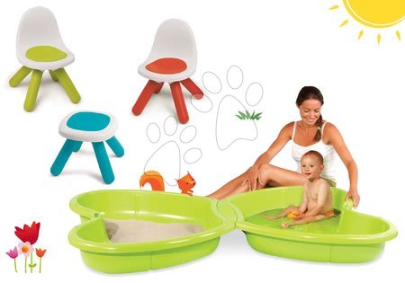 Set mobili da giardino per bambini  - Set Tavolo da Picnic con due sedie KidChair Smoby - 14