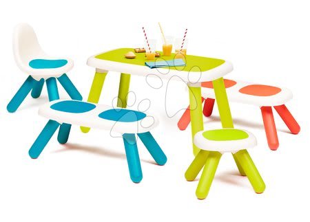 Dětský záhradní nábytek - Set stůl pro děti KidTable Smoby - 33