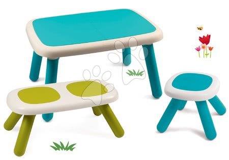 Seturi mobilier grădină pentru copii - Set măsuță KidTable verde Smoby - 25