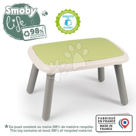 Dětský záhradní nábytek - Stůl pro děti KidTable Life Smoby - 5